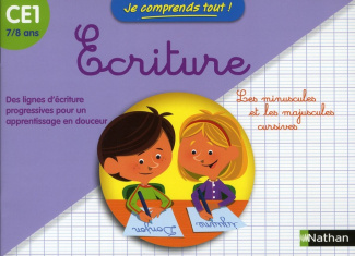 Cahier d'écriture CE1. 7-8 ans