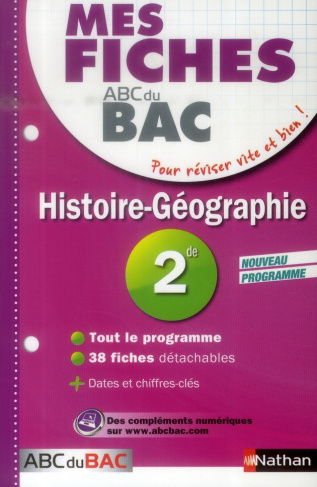 Histoire Géographie 2e