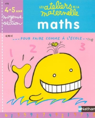 Fnac ateliers maternelle maths moyenne section 4-5 ans