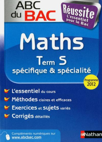 Mathématiques Tle ES spécifique & spécialité Tle L spécialité. Programme 2012