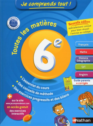 Toutes les matières 6e