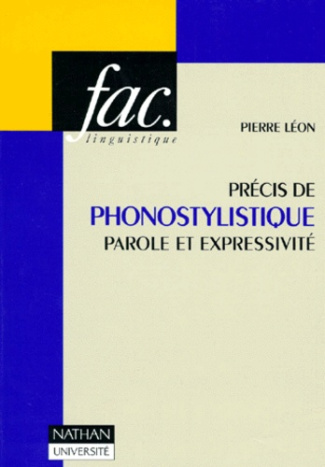PRECIS DE PHONOSTYLISTIQUE