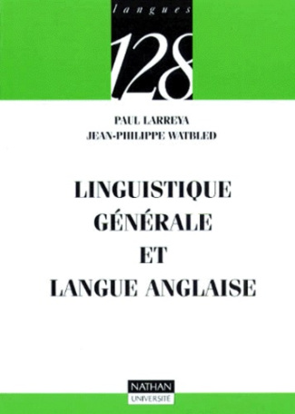 LINGUISTIQUE GENERALE ET LANGUE ANGLAISE