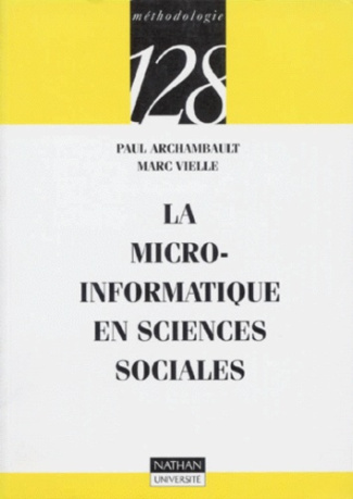 LA MICRO-INFORMATIQUE EN SIENCES SOCIALES