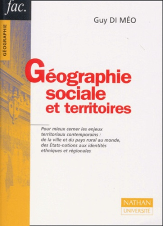 GEOGRAPHIE SOCIALE ET TERRITOIRES