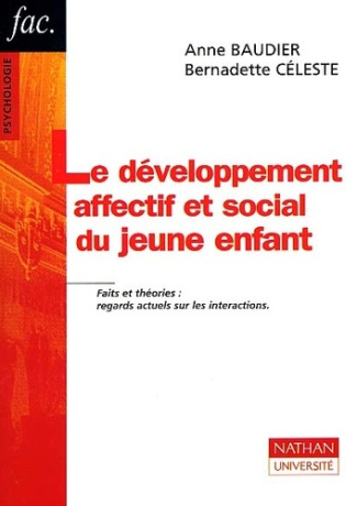 LE DEVELOPPEMENT AFFECTIF ET SOCIAL DU JEUNE ENFANT