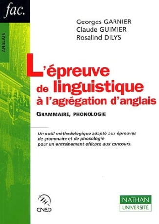 L'EPREUVE DE LINGUISTIQUE A L'AGREGATION D'ANGLAIS
