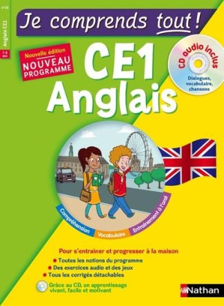 Anglais CE1. Avec 1 CD audio