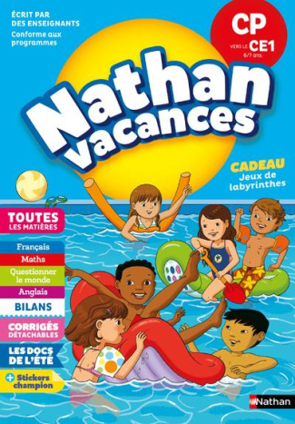 Nathan Vacances Du CP vers le CE1 6/7 ans. Edition 2018