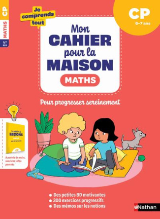 Maths CP. Mon cahier pour la maison, Edition 2022