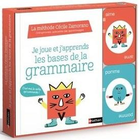 Je joue et j'apprends les bases de la grammaire