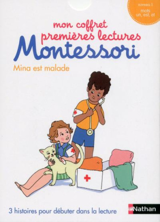 Mina est malade. 3 histoires pour débuter dans la lecture. Niveau 1