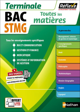 Toutes les matières Tle STMG. Edition 2023