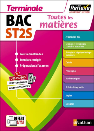 Toutes les matières Tle ST2S. Edition 2023