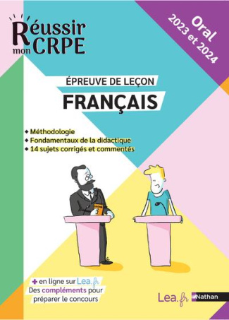 Français. Epreuve de leçon, Edition 2023-2024
