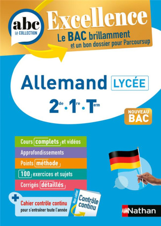 Allemand Lycée 2de, 1re, Tle