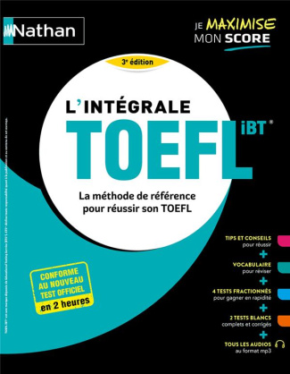 L'intégrale TOEFL. 3e édition