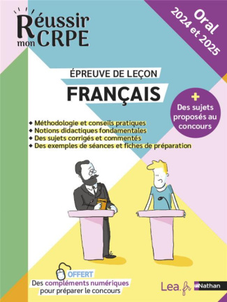 Français. Epreuve de leçon Oral, Edition 2024-2025