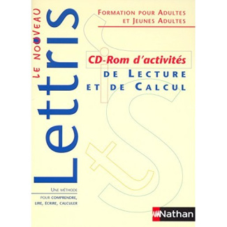 CD Rom d'activités de lecture et de calcul. Formation pour adultes et jeunes adultes