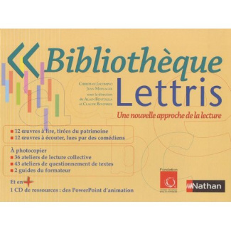 Bibliothèque Lettris. Une nouvelle approche de la lecture, avec 1 CD-ROM