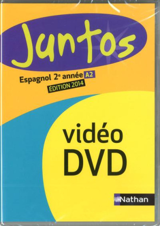 Espagnol 2e année A2 Juntos. Edition 2014. 1 DVD