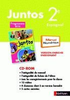 Juntos 2e 2010 - Cdrom - manuel numérique enrichi tarif non adoptant
