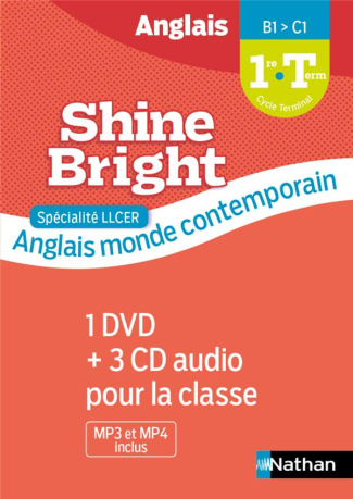 SHINE BRIGHT LLCER ANGLAIS MONDE CONTEMPORAIN - COFFRET CD DVD 2021