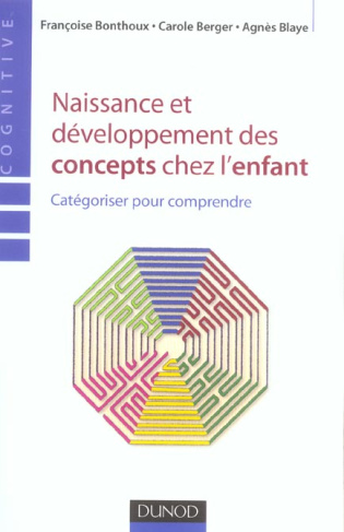 Naissance et développement des concepts chez l'enfant. Catégoriser pour comprendre