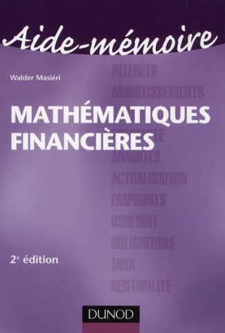 Mathématiques financières. 2e édition