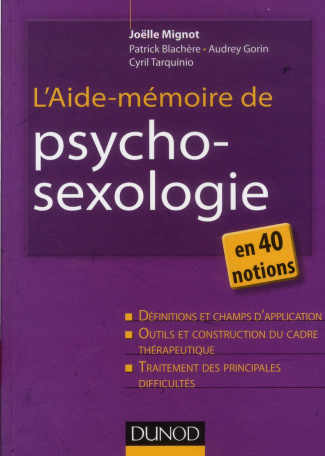 L'aide-mémoire de psycho-sexologie