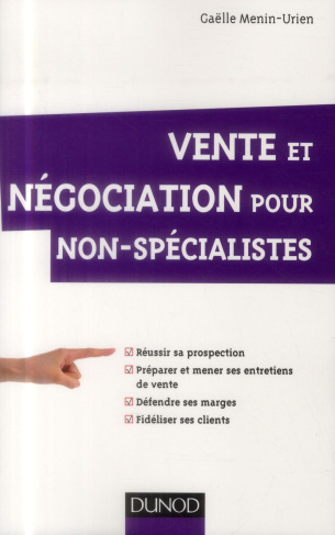 Vente et négociation pour non-spécialistes