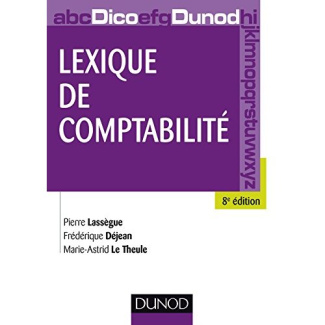 Lexique de comptabilité. 8e édition