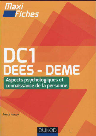 DC1 DEES-DEME. Aspects psychologiques et connaissance de la personne