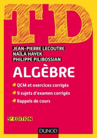 TD algèbre. 5e édition