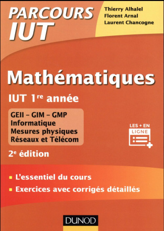 Mathématiques, IUT 1e année. 2e édition
