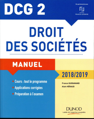 Droit des sociétés DCG 2