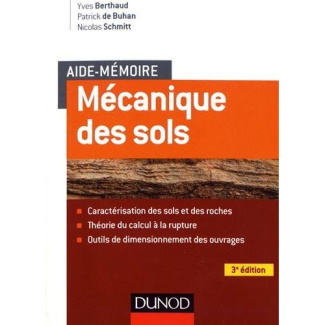 Aide-mémoire de mécanique des sols. 3e édition
