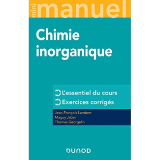 Mini manuel de chimie inorganique