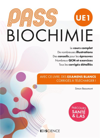 Biochimie. Parcours Santé & L.AS, Edition 2021