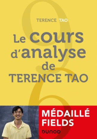 Le cours d'analyse de Terence Tao