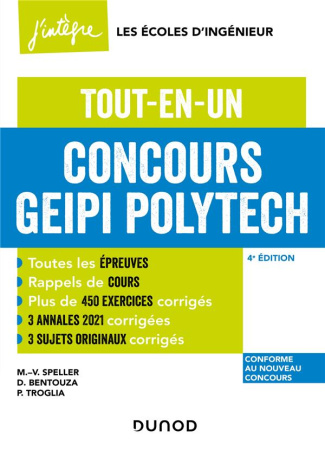 Concours Geipi Polytech. Tout-en-un, 4e édition