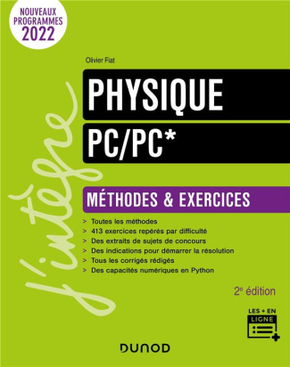 Physique PC/PC*. Méthodes et exercices, 2e édition