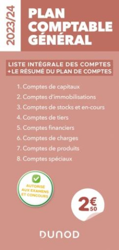 Plan comptable général. Edition 2023-2024