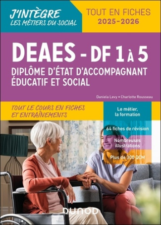 DEAES. Tout le cours en fiches et entrainements
