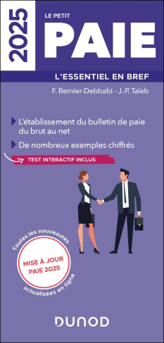 Le petit paie. L'essentiel en bref, Edition 2025