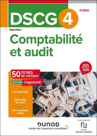 Comptabilité et audit DSCG 4. Fiches de révision, Edition 2025-2026