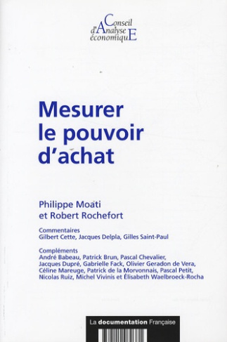 Mesurer le pouvoir d'achat