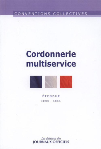 Cordonnerie multiservice. Etendu idcc: 1561