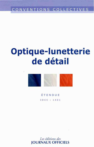 Optique-lunetterie de détail. 12e édition