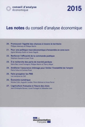 Les notes du conseil d'analyse économique